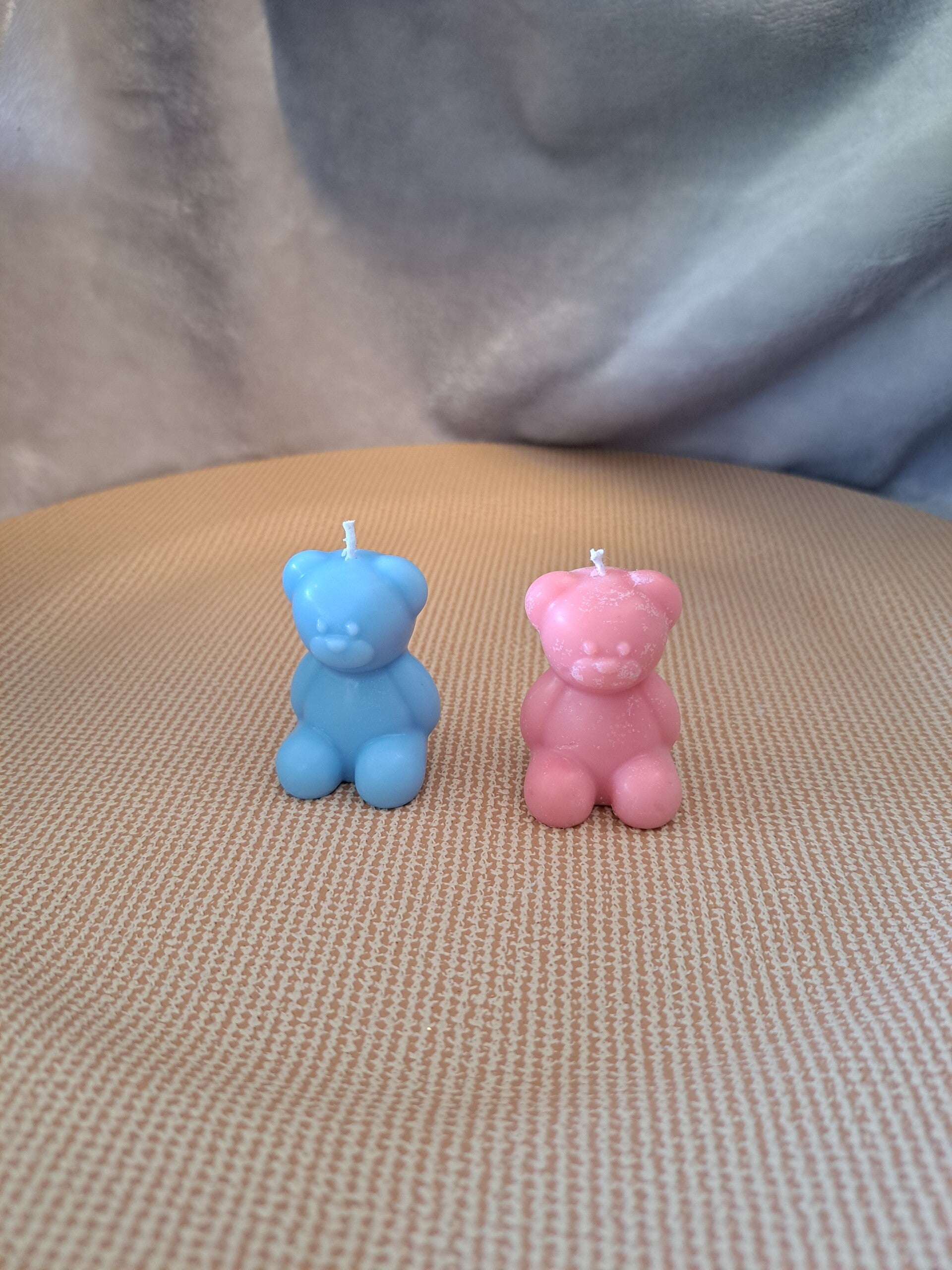 Mini Bär glatt Kerze