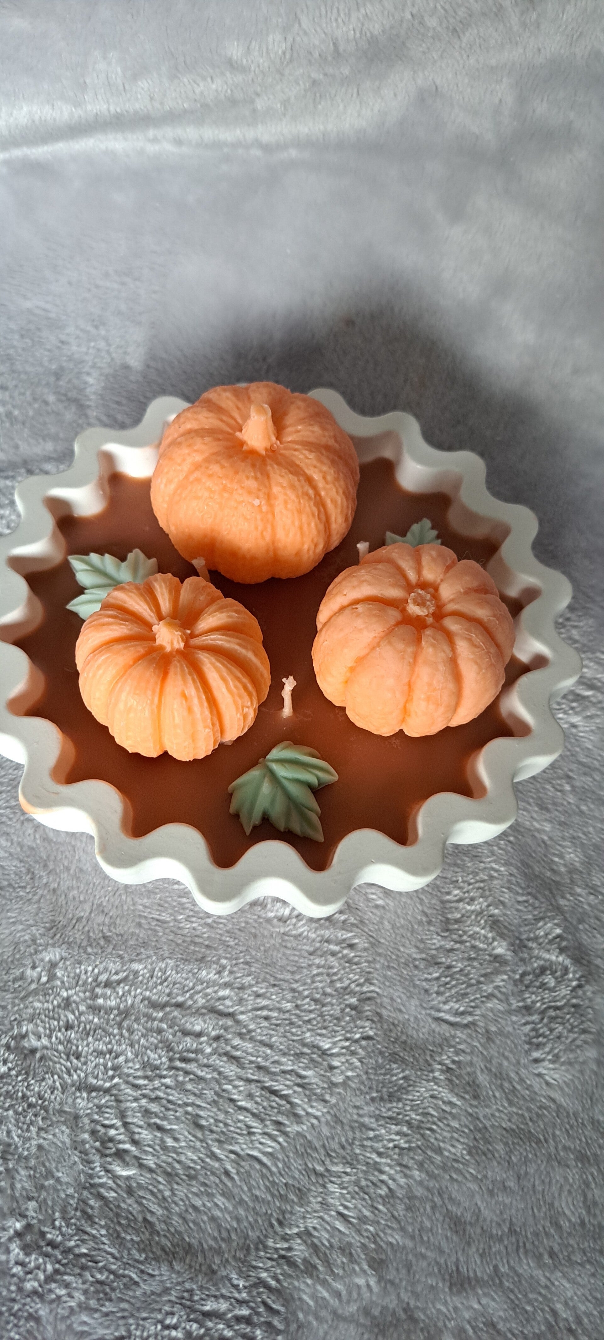 Wellenschale Kürbis