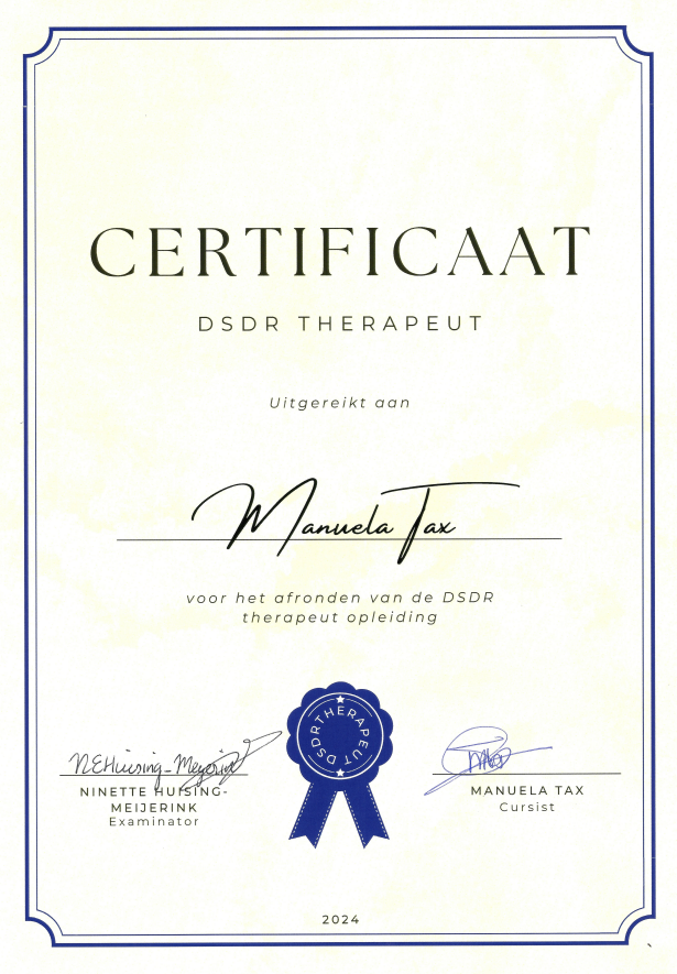 DSDR certificaat