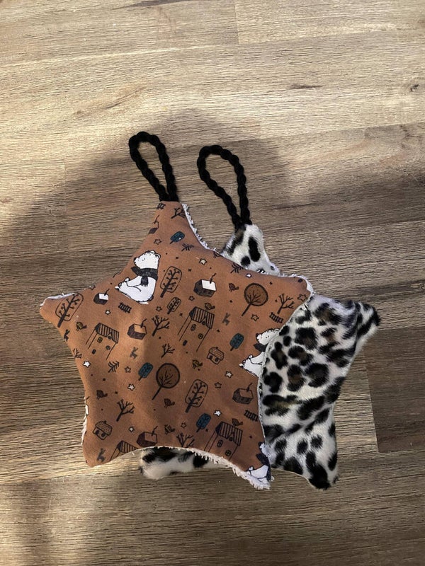 Speen doekje - katoen/badstof - ster