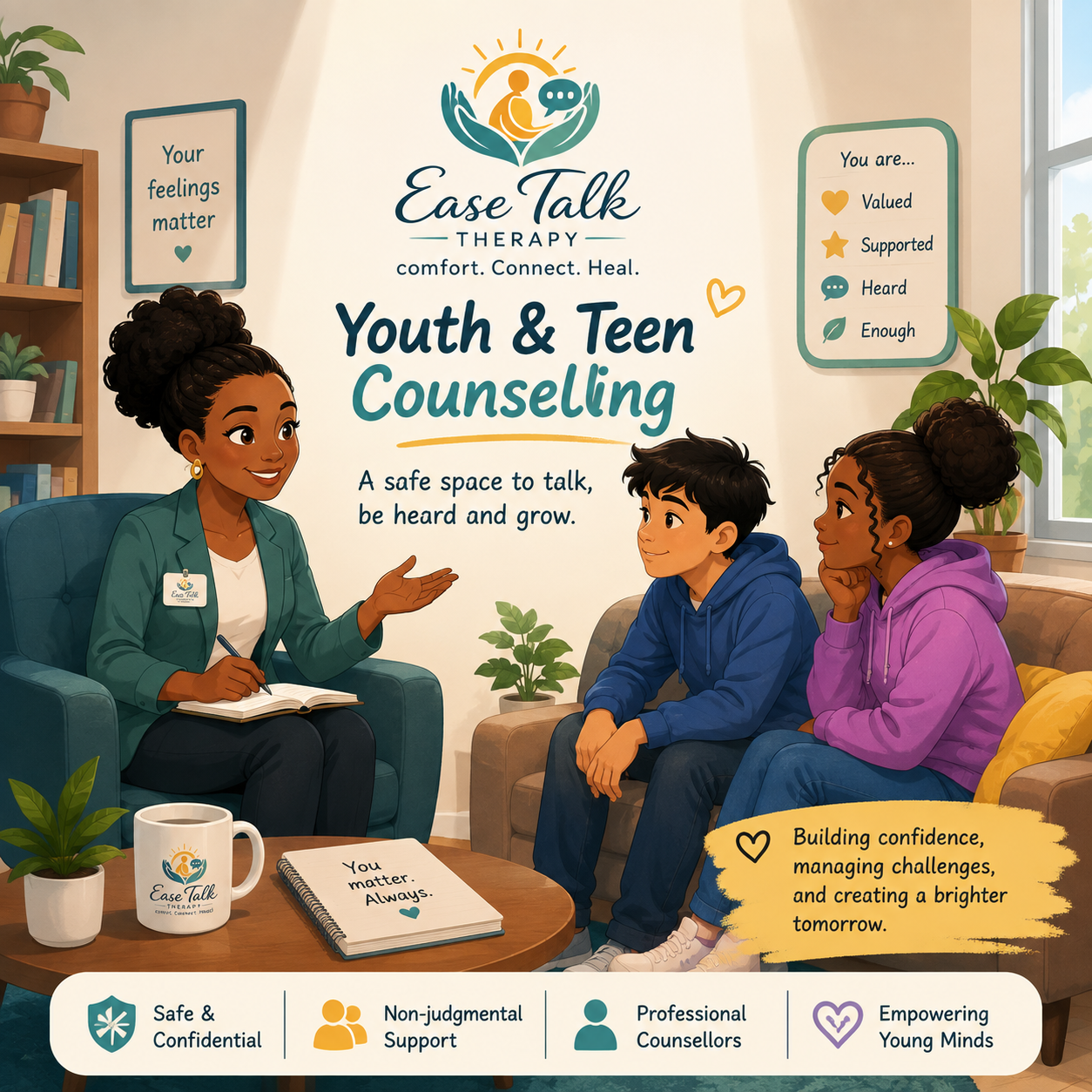 Youth & Teen counseling