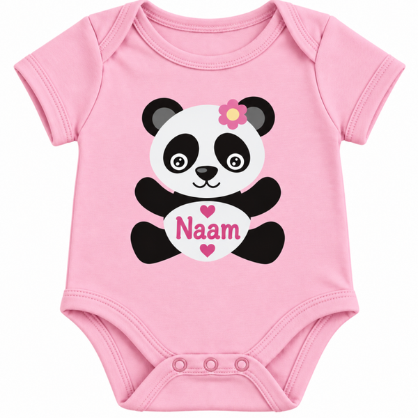 Rompertje Panda met naam