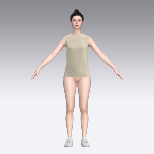 Base buste sans pince poitrine