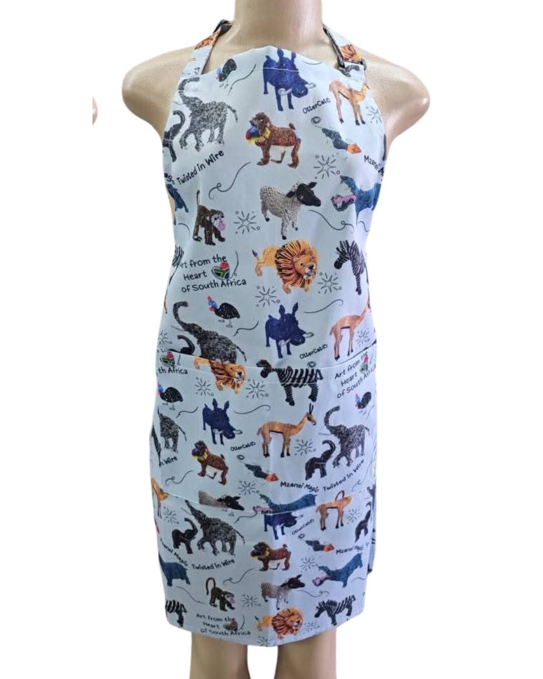 Adult Unisex Apron - SA Wire Art