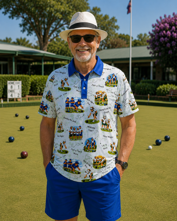 Golf Shirt Lawn Bowls