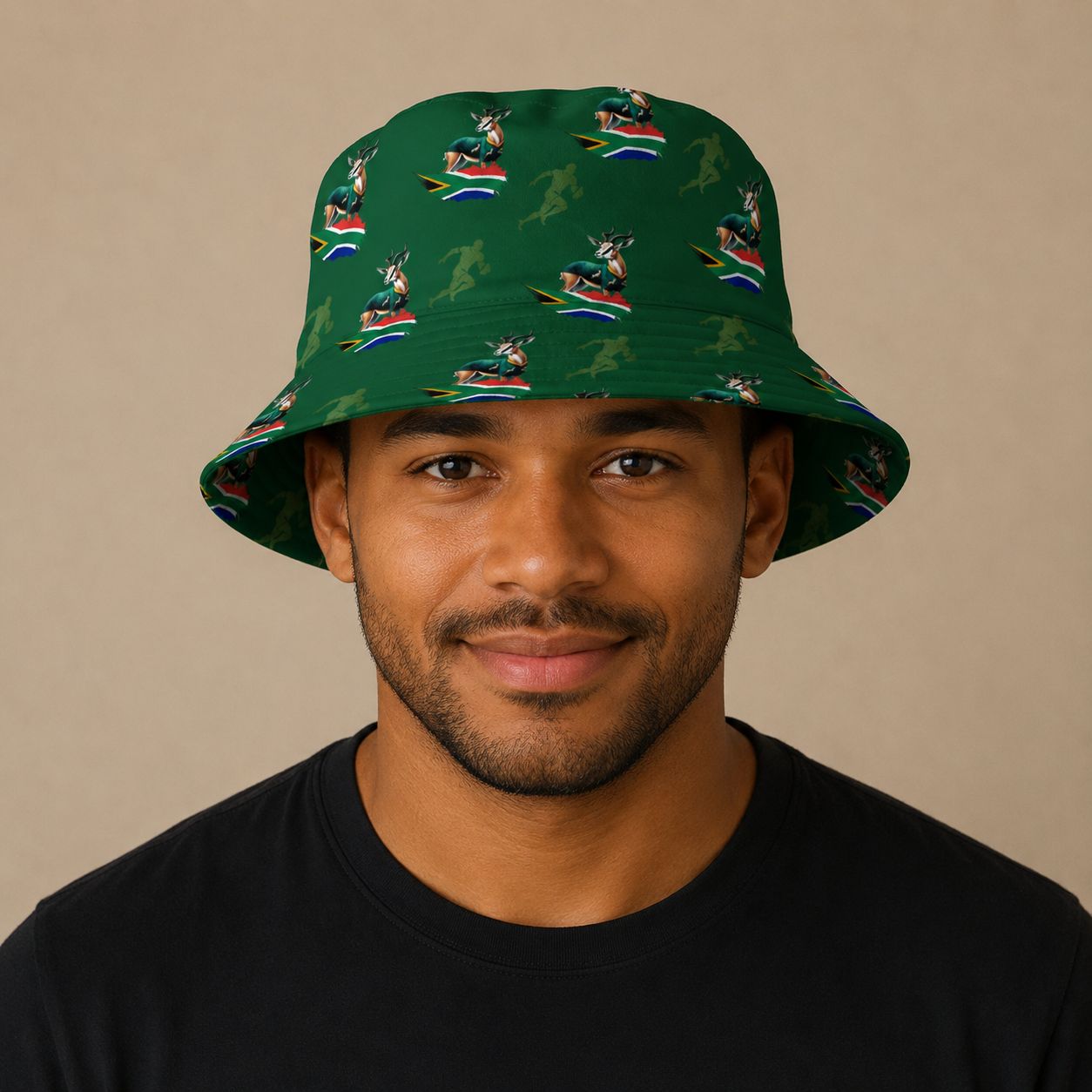 Adult Bucket Hat - Rugby Bokke