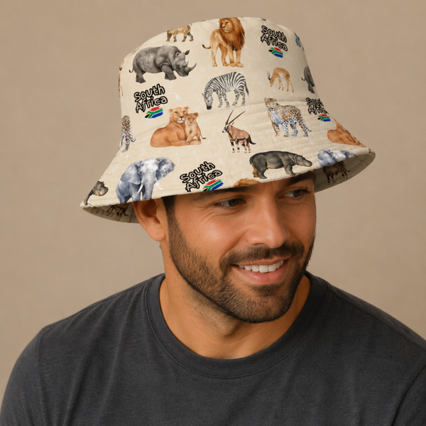 Adult Bucket Hat - SA Animals