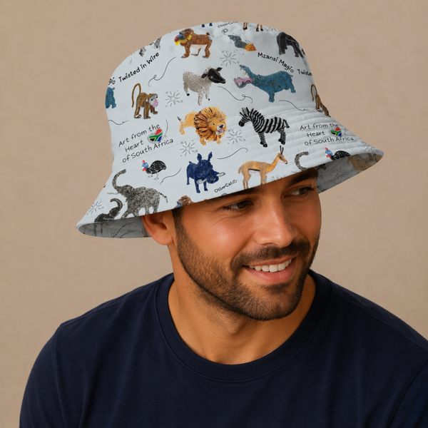 Adult Bucket Hat - SA Wire Art