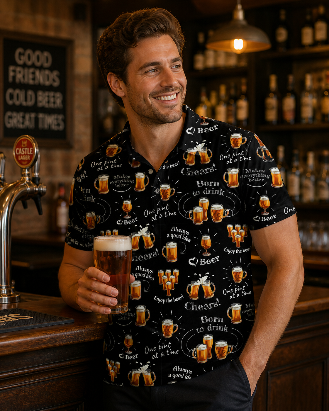 Beer Golf Shirt
