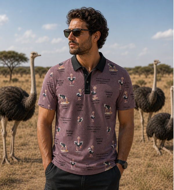Ostrich Golf Shirt