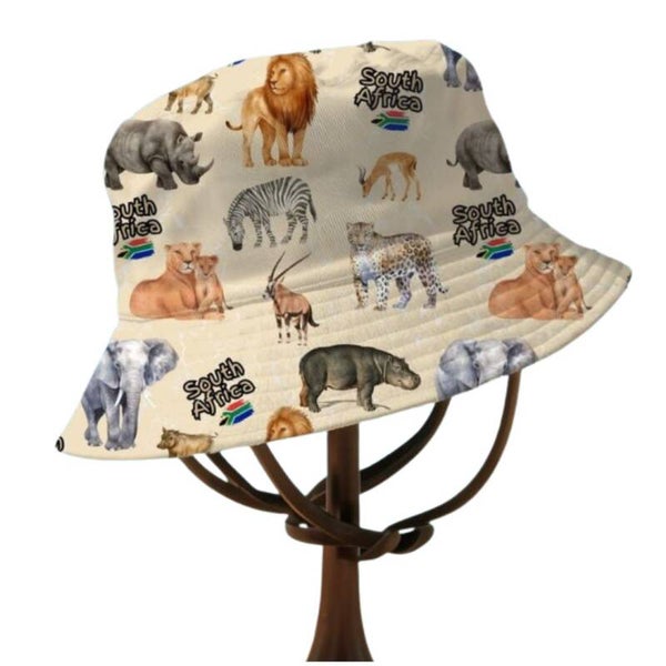 Adult Bucket Hat - SA Animals