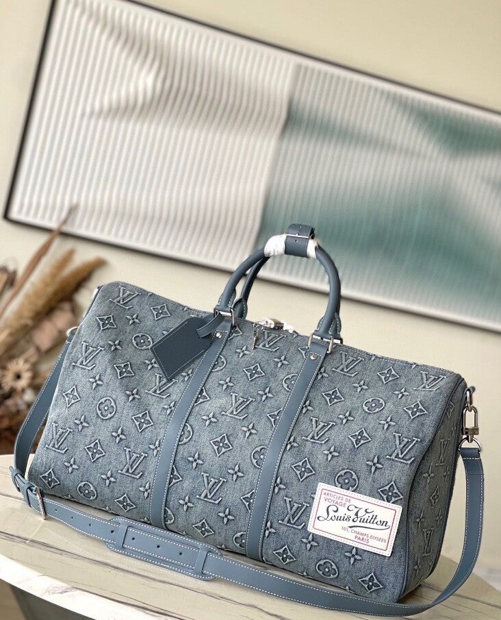 Bolso Señora . ​​LOUIS VUITTON - MB Factory Keepall Bandoulière 50 M22532​