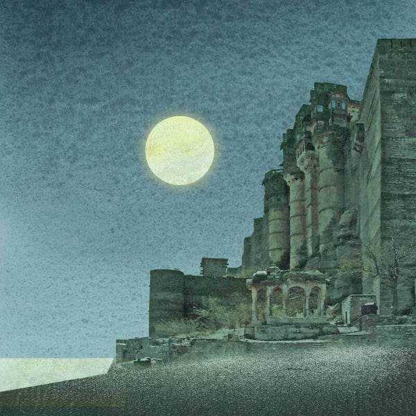 Jodhpur bij volle maan