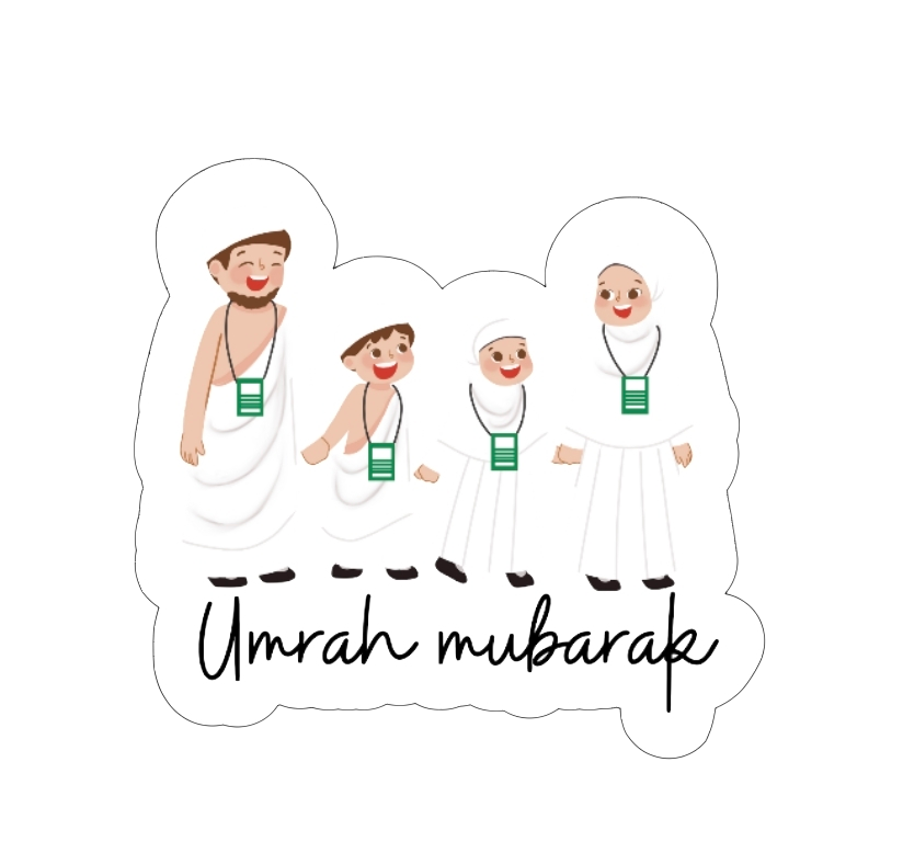 Luxe Umrah Sticker Set