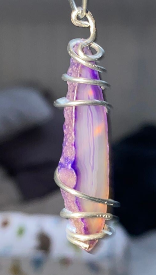 Achatscheibe Anhänger