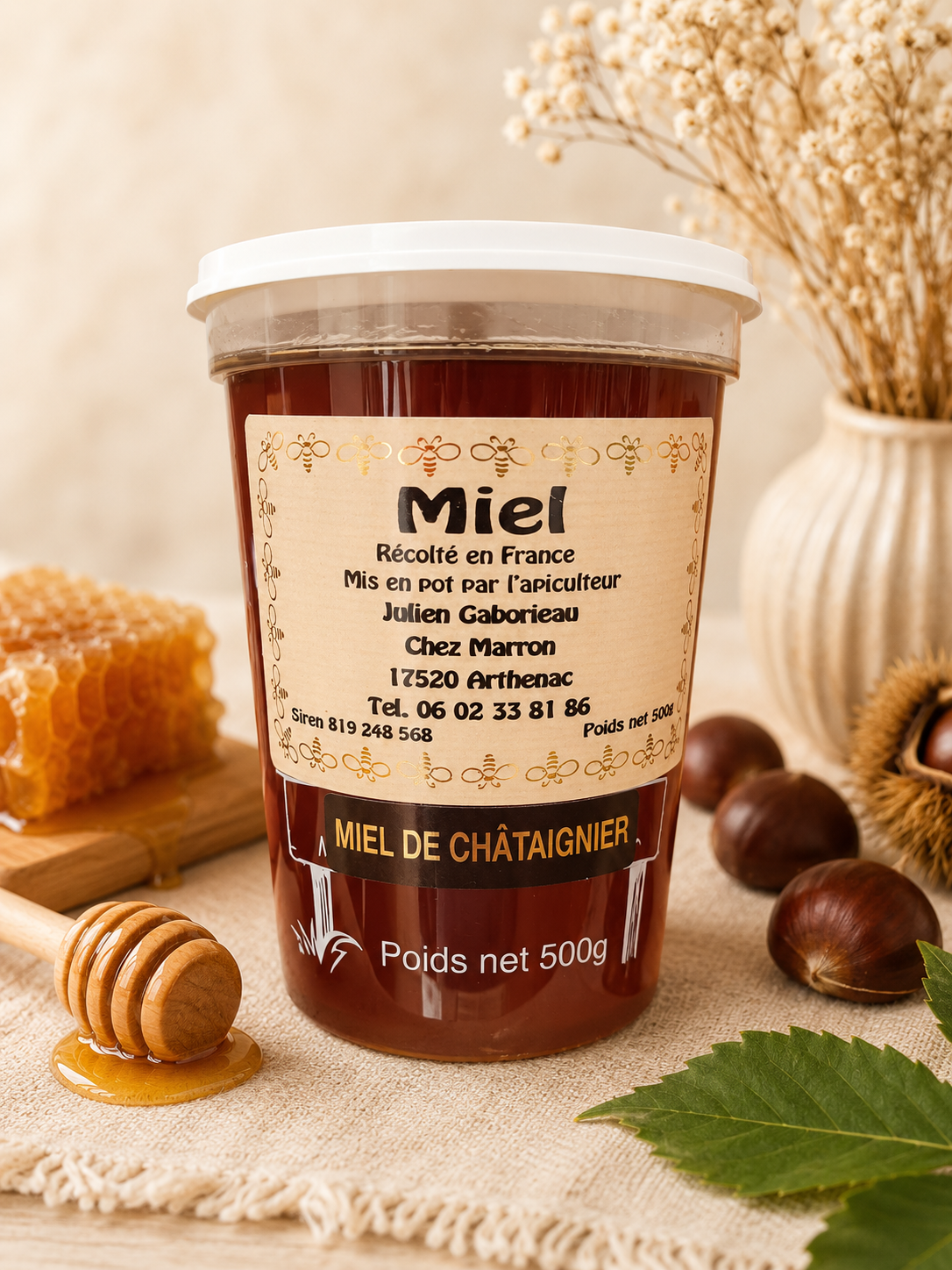 MIEL CHATAIGNIER