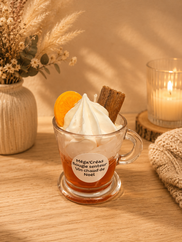BOUGIE VIN CHAUD DE NOËL