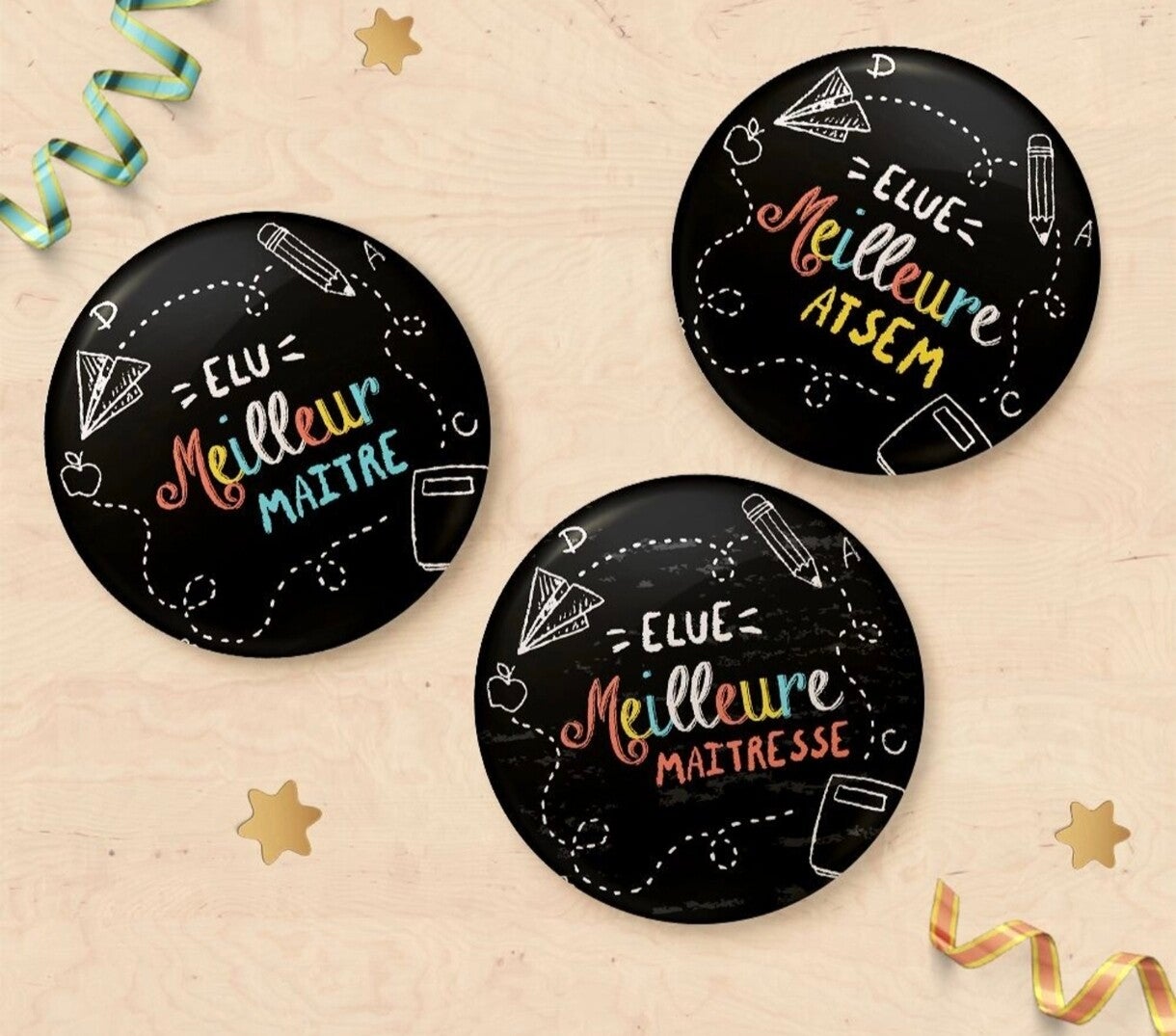 MAGNET SOUVENIR FIN D'ANNÉE