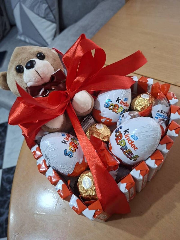 Tarta osito Kinder