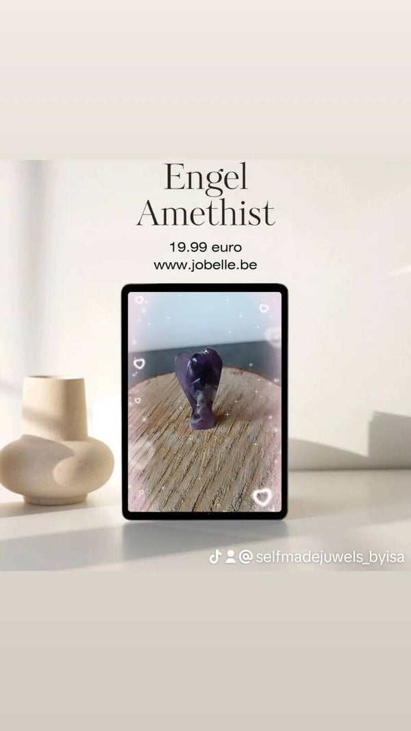 Edelsteen engel ( AMETHIST)