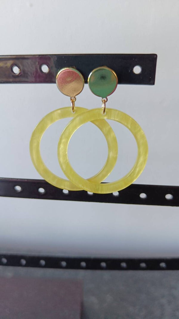 Oorbellen ( geel)