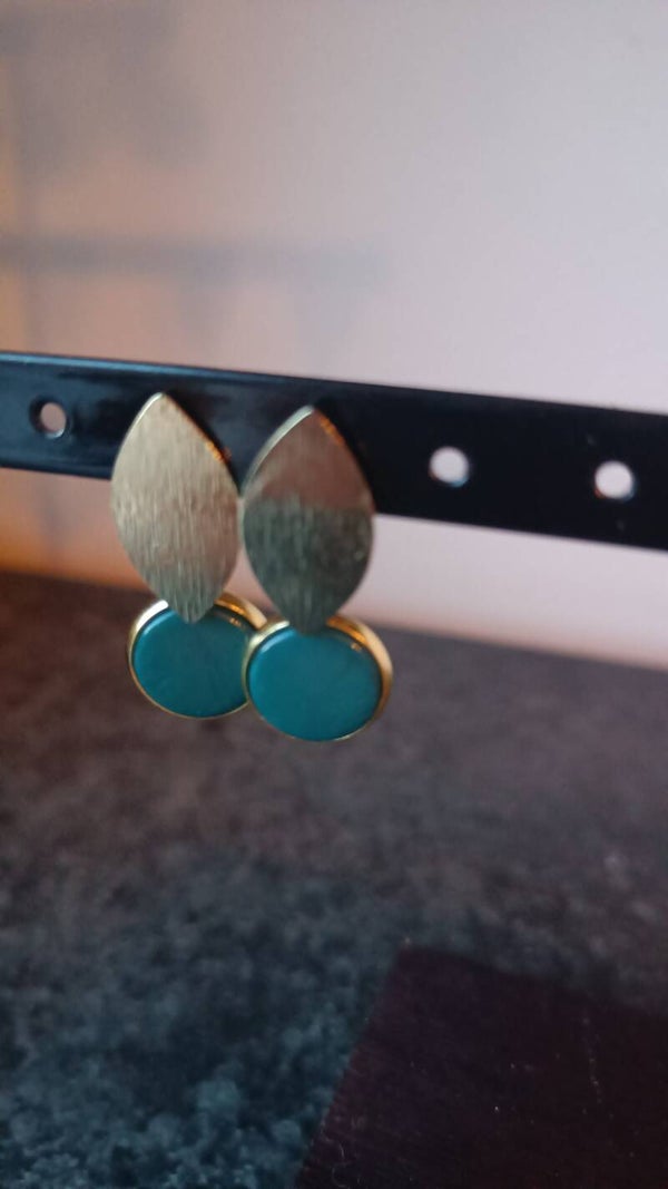 Oorbellen ( turquoise)