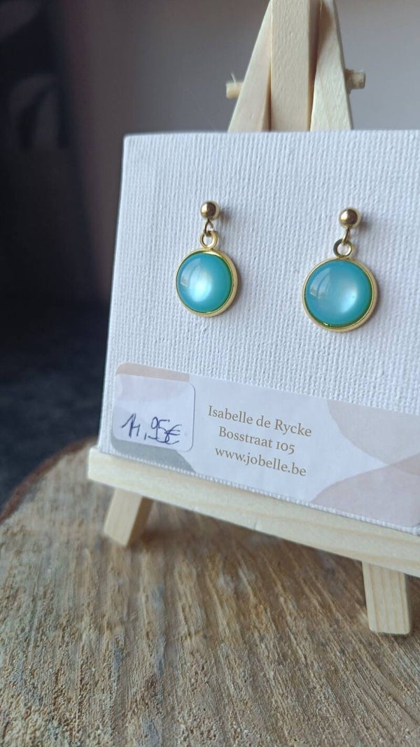 Oorbellen ( licht blauw)