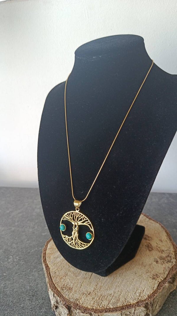 Dames ketting ( amulet tree of life)