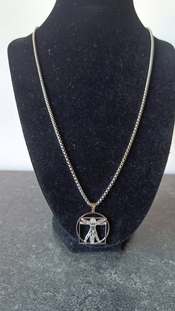 Heren ketting ( zilver )
