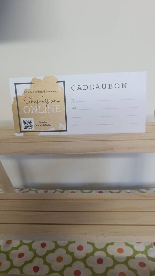 Cadeaubon ( 55 euro)
