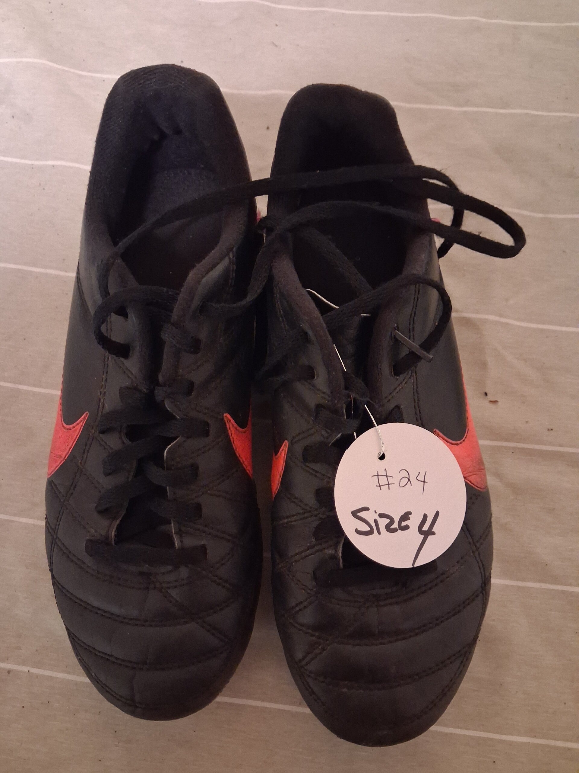 Cleats Size 4