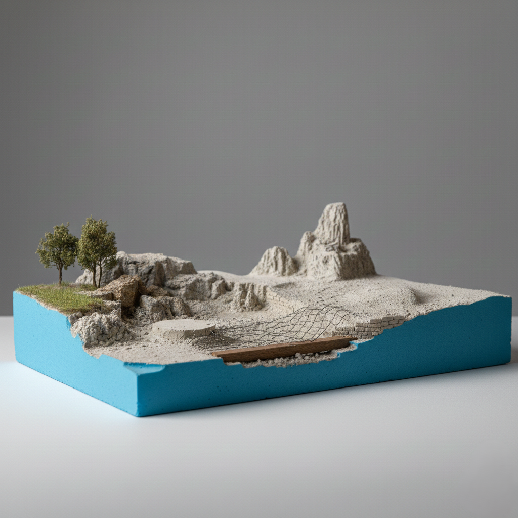 Designbeton TERRA NOVA | Feinkörnig 0 - 1 mm