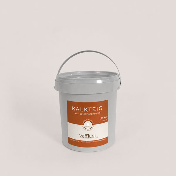 Kalkteig auf Sumpfkalk - Basis