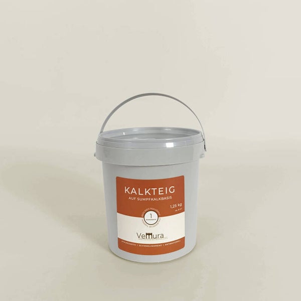Kalkteig auf Sumpfkalk - Basis
