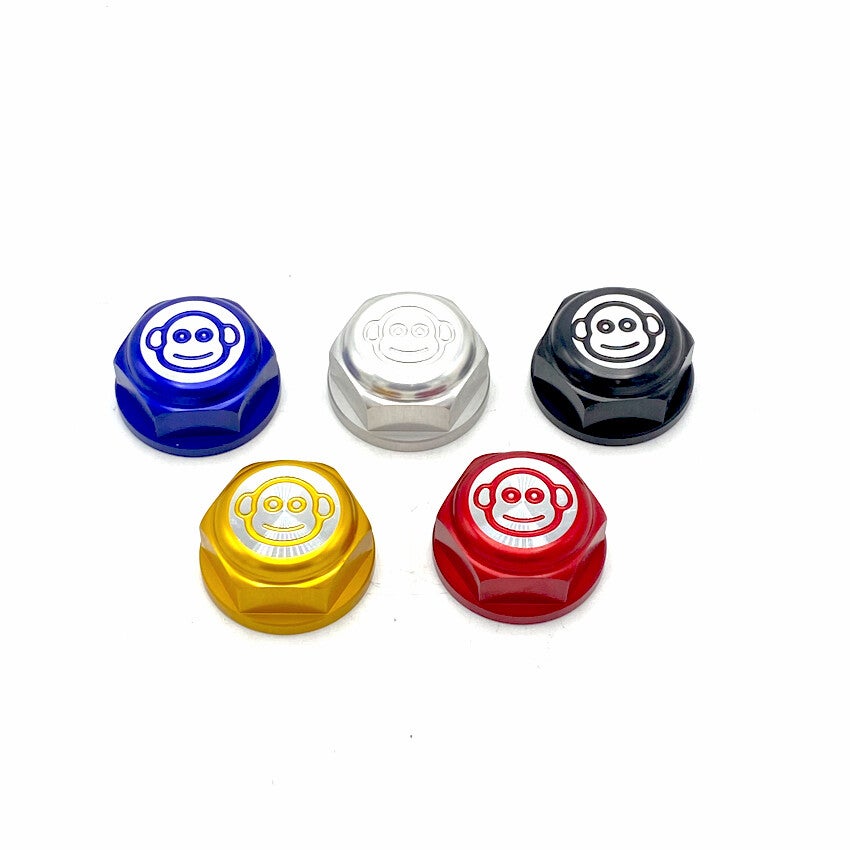 Balhoofdmoer kleur CNC aluminium Monkey
