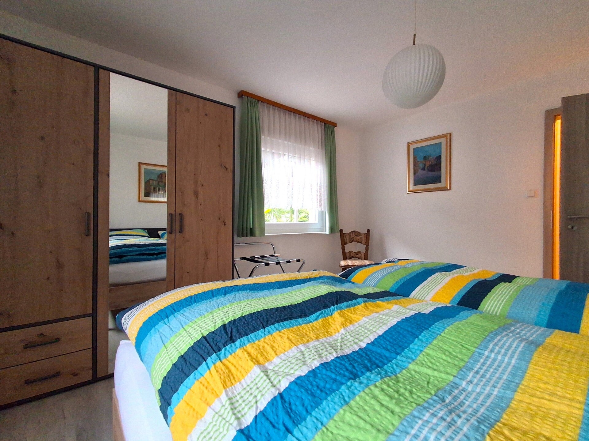 Das Doppelzimmer in der Ferienwohnung Klingel