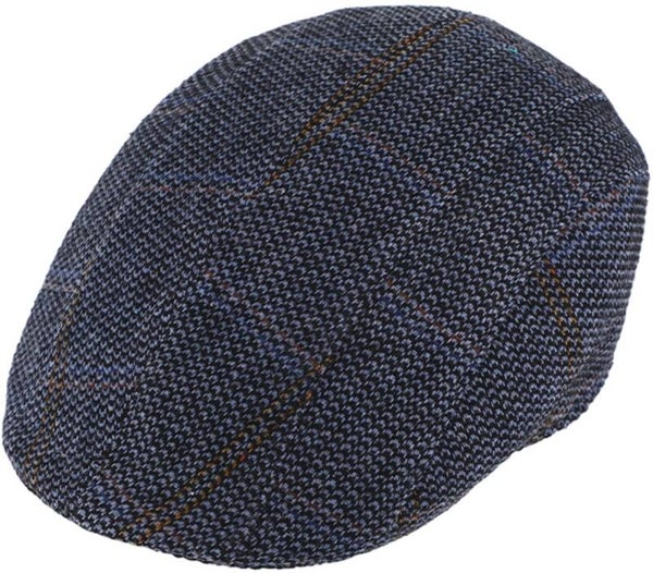 Flatcap Winter Herfst Fiebig gemeleerd