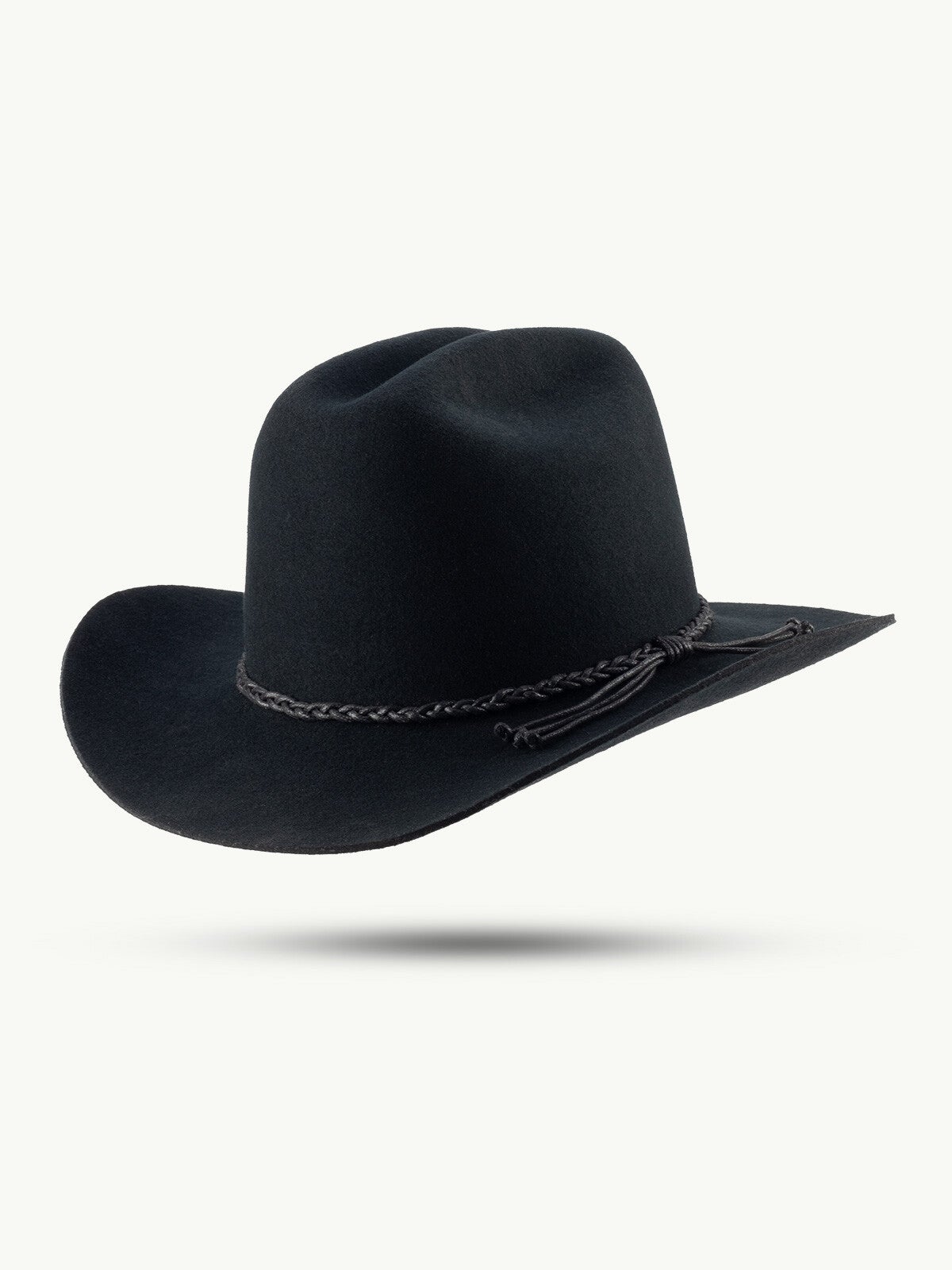 Western hoed Bandera 100% Wol zwart