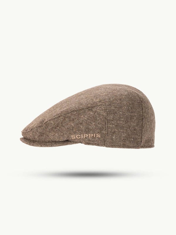Donegal Cap brown-melange