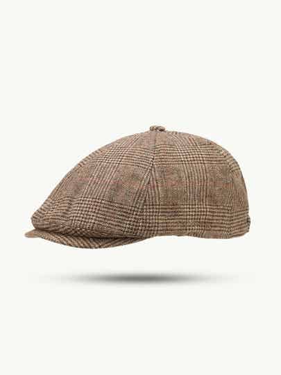 Greenock Cap brown-melange