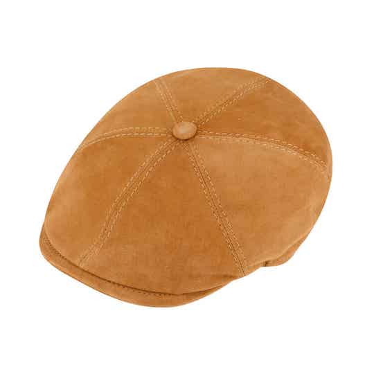 Leren pet 6-Panel Fiebig Cap 100% Leer