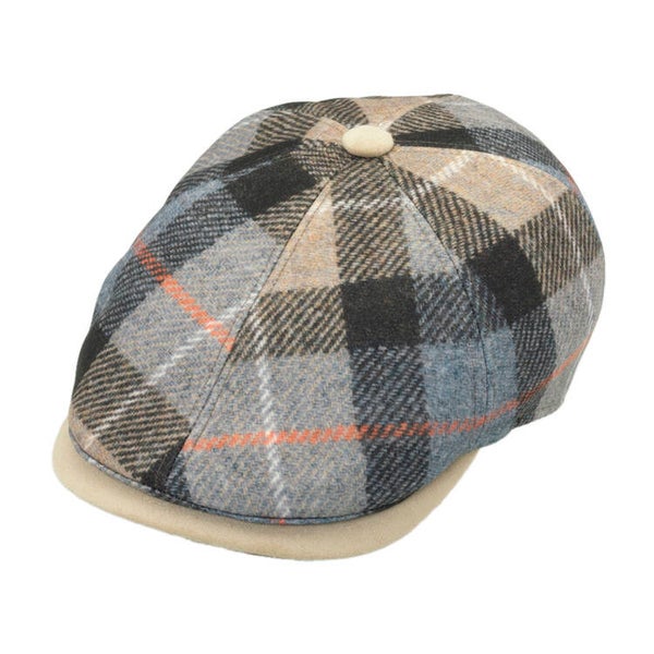 Winter Flatcap 6-Panel 420206 Karomuster