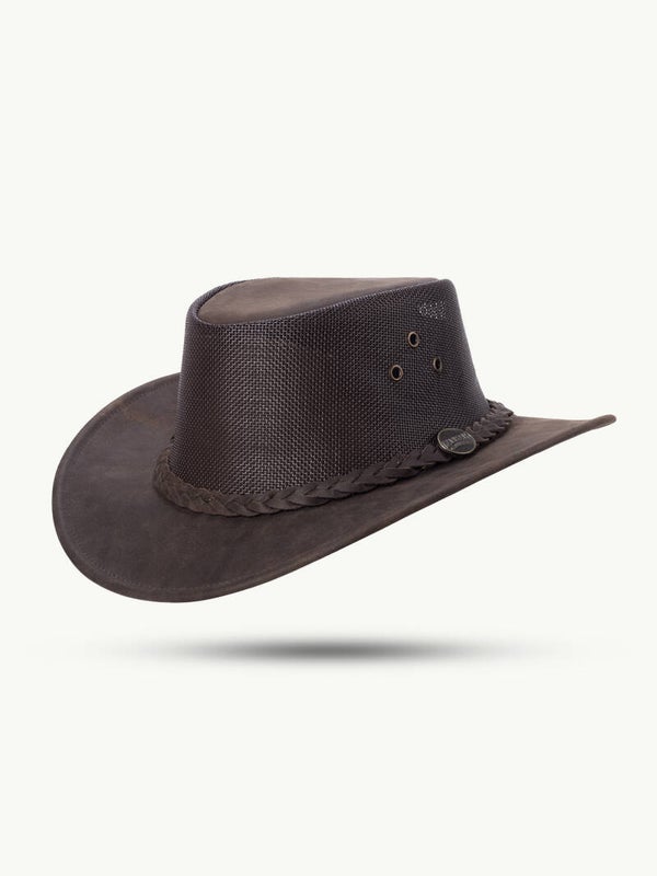 Zomerhoed Barmah Bushie Fullgrain Cooler bruin