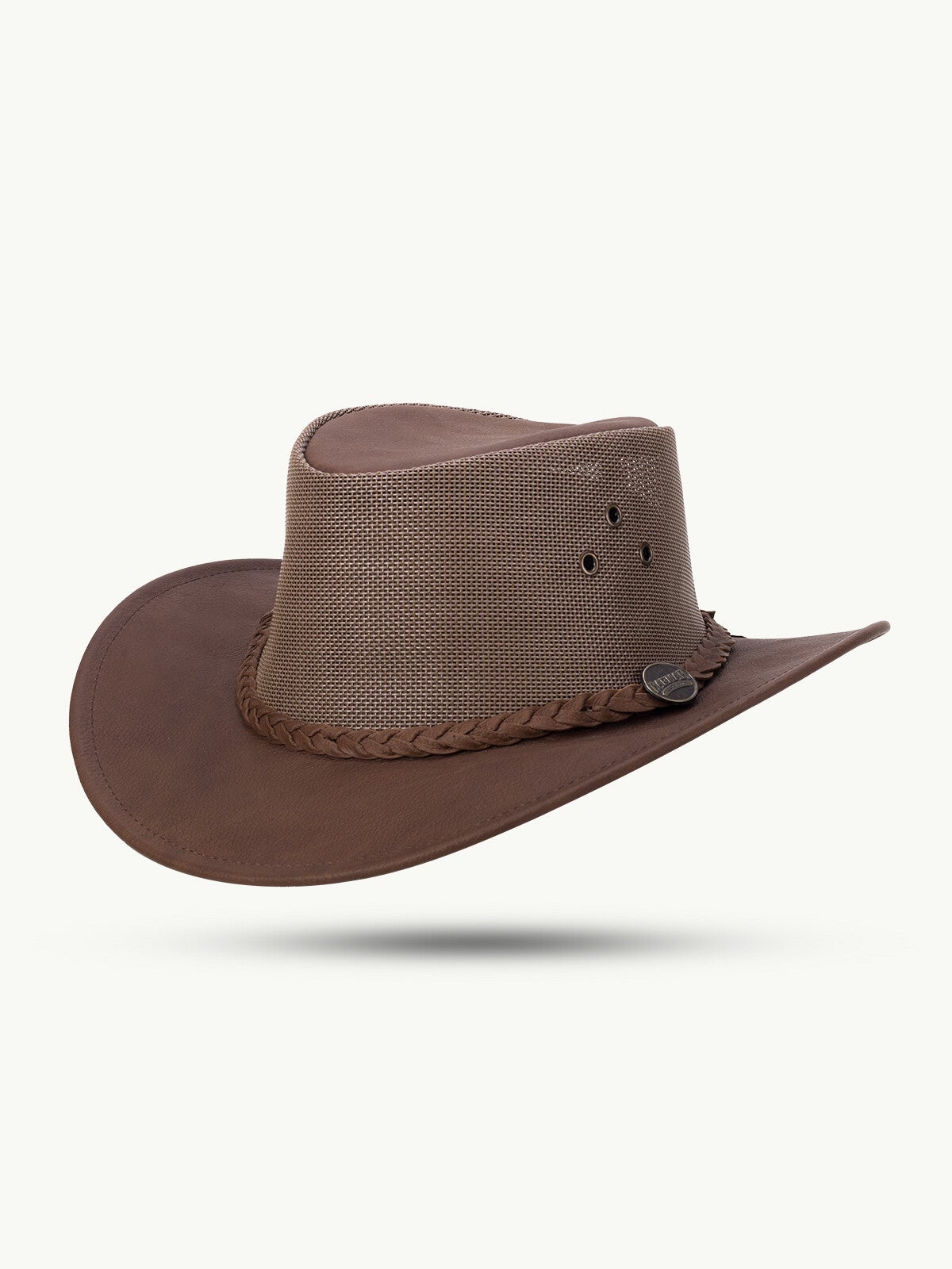 Zomerhoed Barmah Bushie Kangaroo leather Cooler tan (lichtbruin)