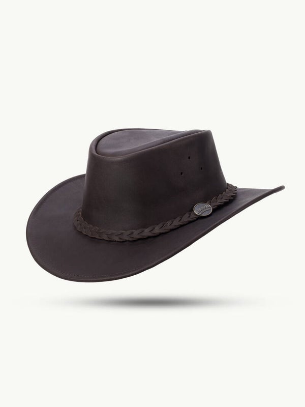 Barmah Bushie Fullgrain leather bruin