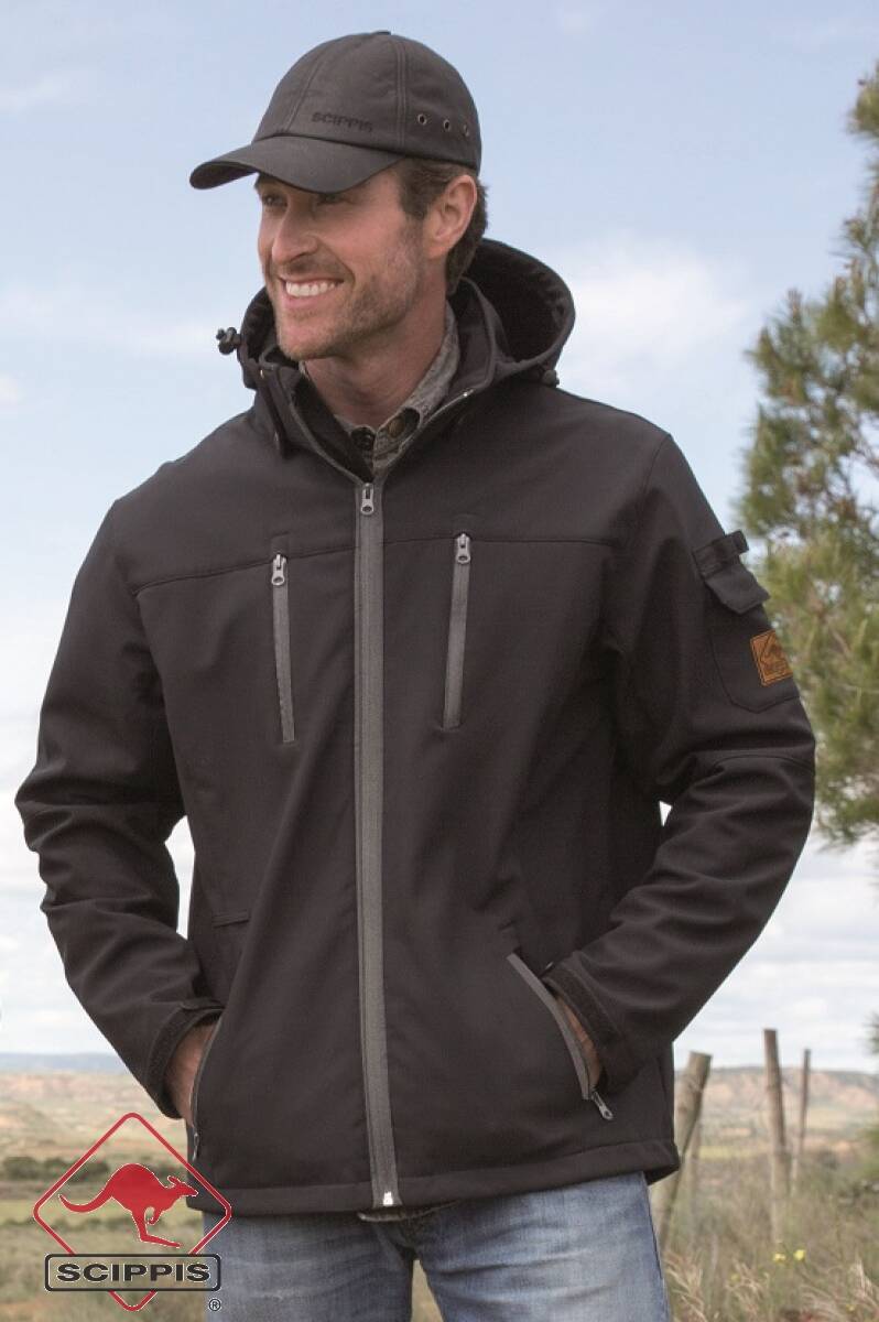 Softshell Jas Hawson Jacket Scippis Bruin