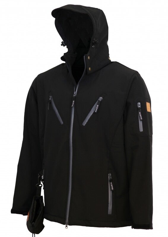 Softshell Jas Hawson Jacket Scippis Zwart