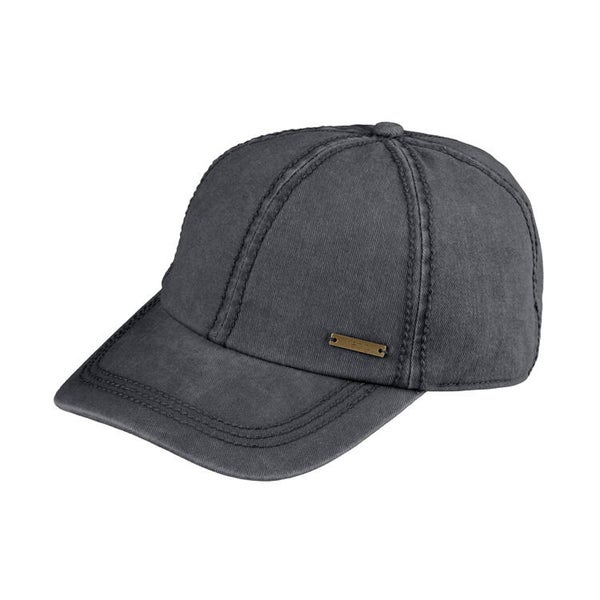 Base ball WinterCap washed 100% Cotton met oorkleppen one size