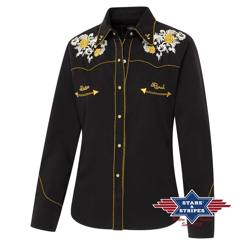 Yellowstone Nova western dames blouse