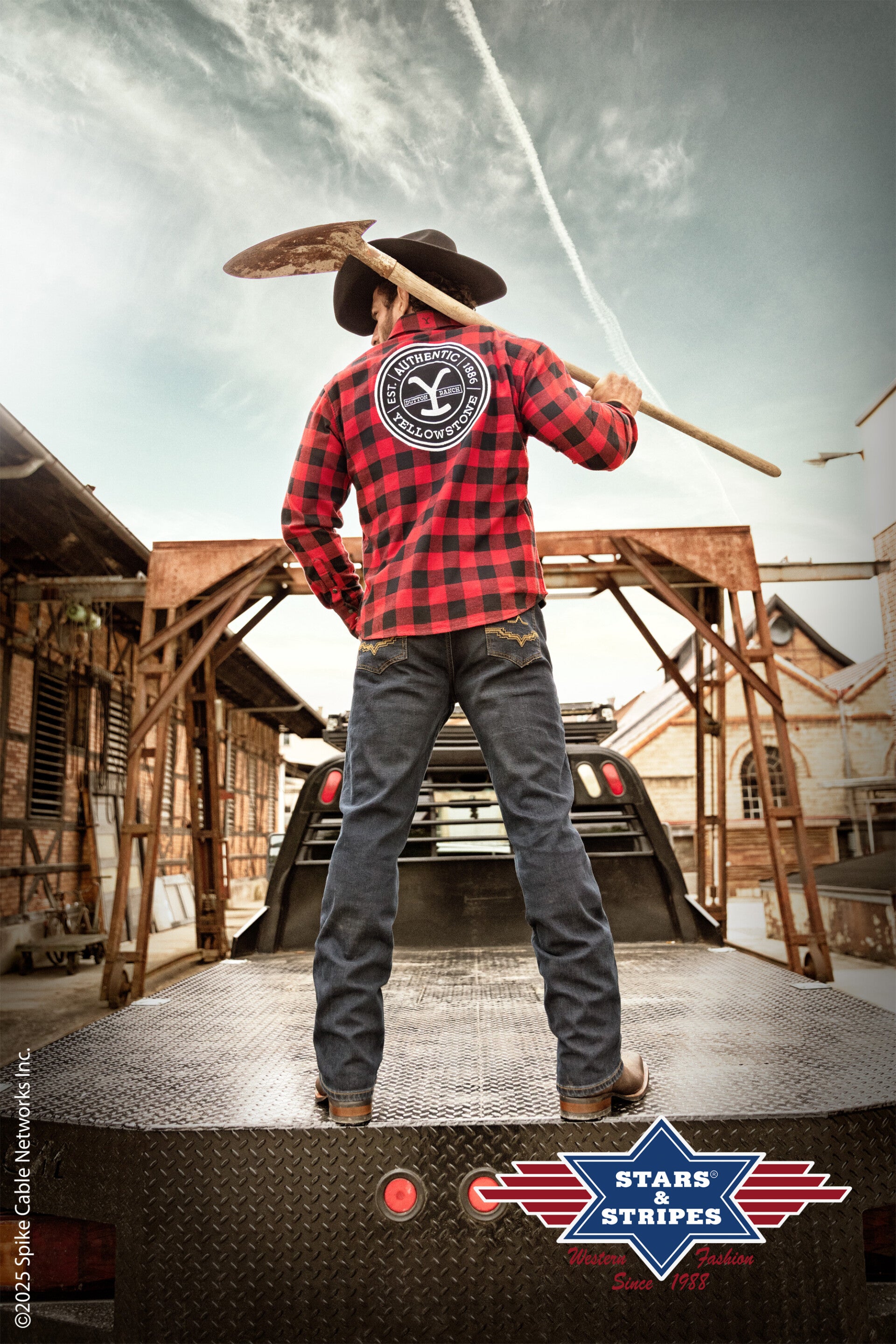 Yellowstone Heren overhemd Authentic